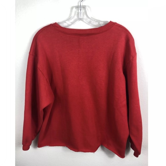 Guess Georges Marciano Vtg 1989 Cropped Sweatshirt - Picture 10 of 12